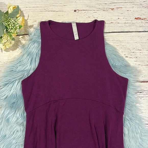 Athleta Santorini Thera Mini Dress in Velvet Plum Purple Petite - Picture 6 of 9